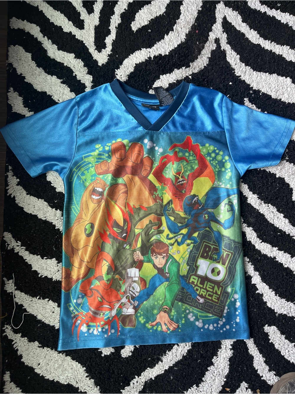 Cartoon Network Ben 10 Blue Graphic Tee - Alien Force